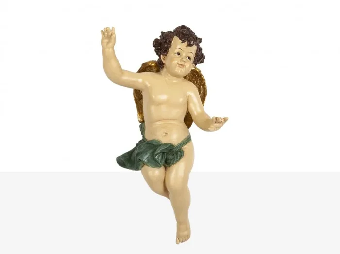 Figura Angel Resina Natural