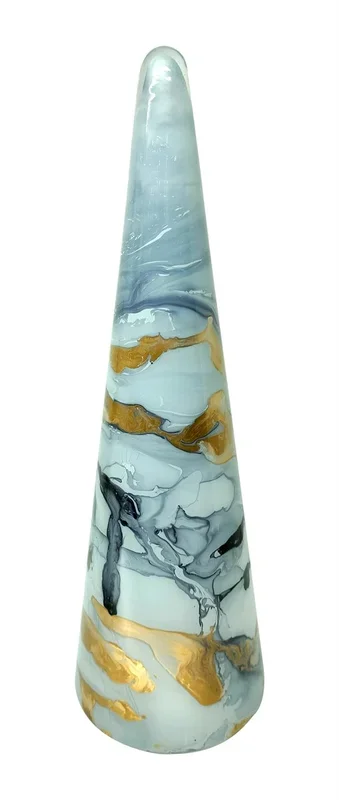 Figura cono Led BUNDI dorado marca ECOANYA