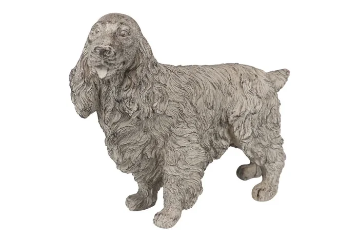 Figura Perro Resina 31x12x24 Cm