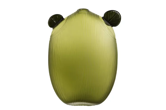 Florero Decoracion Cristal 20x9x28 Cm