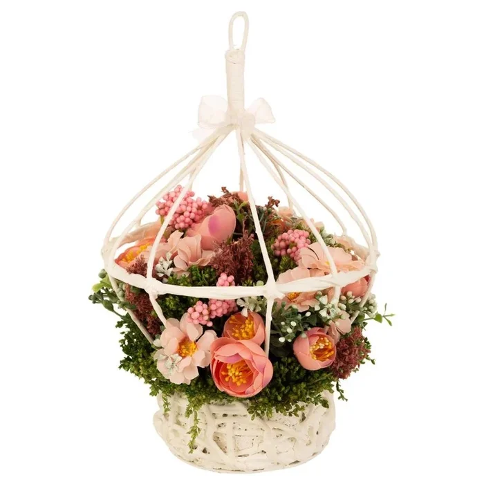 Flores secas, con dimensiones de 20x20x30,5 cm