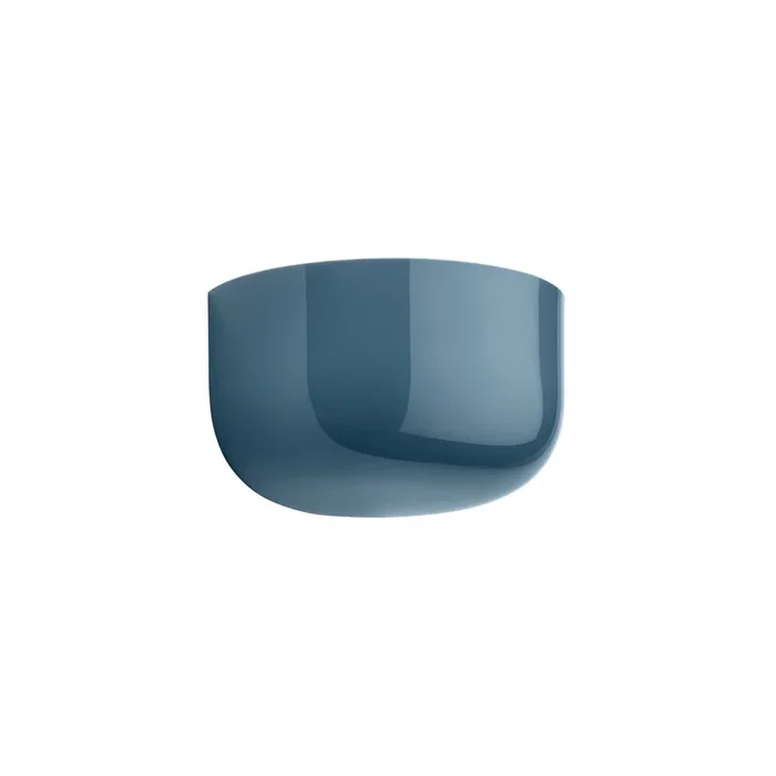FLOS Bellhop Wall Up aplique LED fuera gris-azul