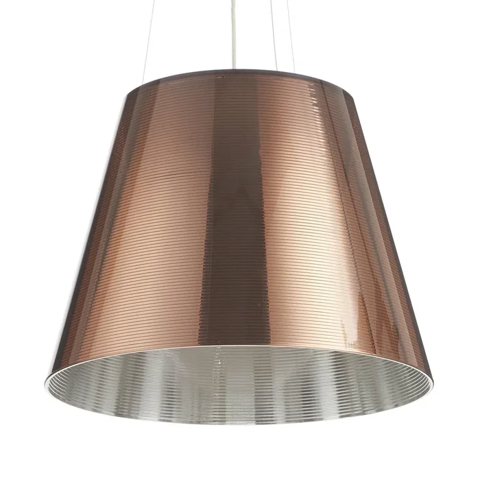FLOS Lámpara colgante KTribe S2, bronce