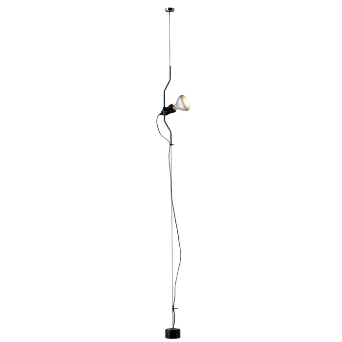 FLOS Parentesi – lámpara colgante vertical, níquel