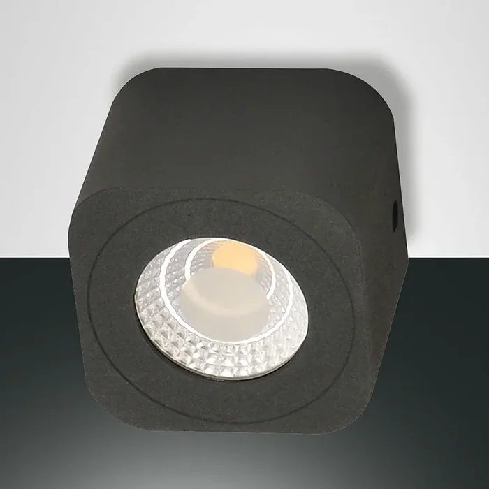 Foco LED de techo Palmi en forma de cubo