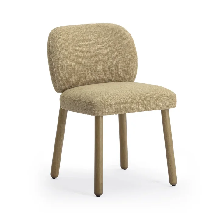Foxy Textured Fabric Dining Chair