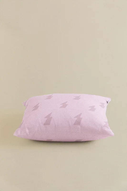 Funda de Cojín Cuadrada en Algodón (42×42 cm) Ayo Rosa Avellana – SKLUM