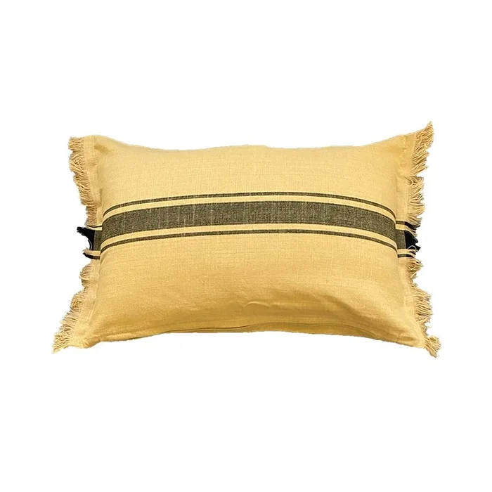 Funda de cojín de algodón Kila 30×50 Mostaza
