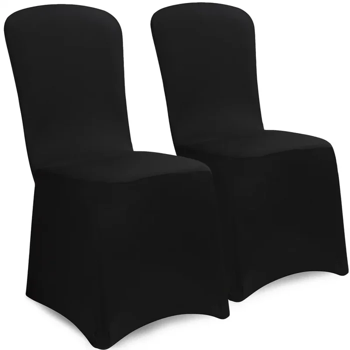 Fundas para sillas Juego de 2 Negro