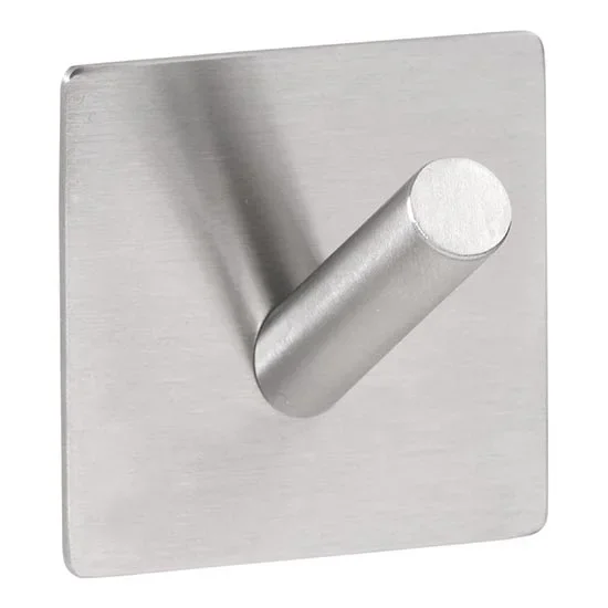 Gancho 4,5×4,5 cm acero inoxidable/plateado
