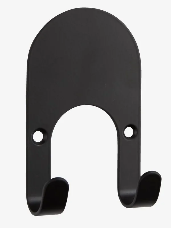 Ganchos STOCKVIK acero negro 1 unidad