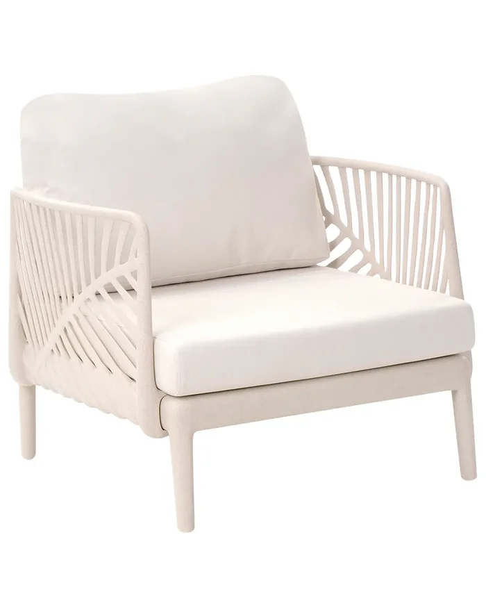 Garden Armchair SATURNIA Light Beige