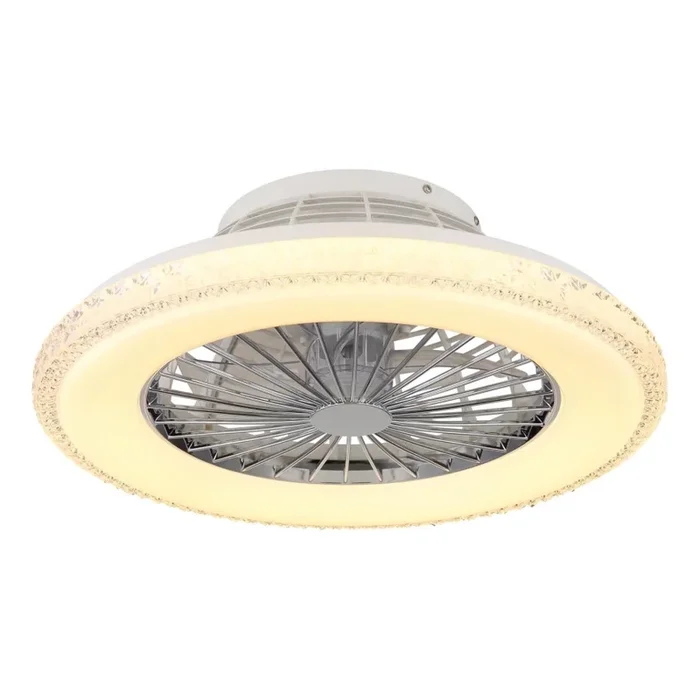 Globo – Ventilador de techo LED regulable LED/40W/230V 3000-6500K + control remoto