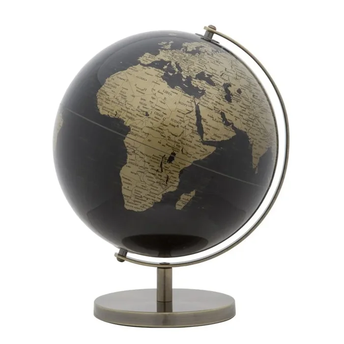 Globo de Mesa MF223, Metal, Oro