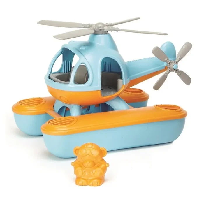 Green Toys – Hidroavión azul/naranja