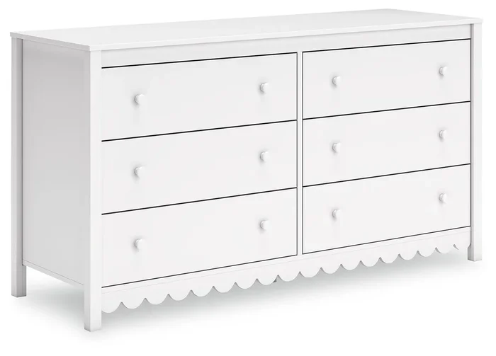 Hallityn White Dresser