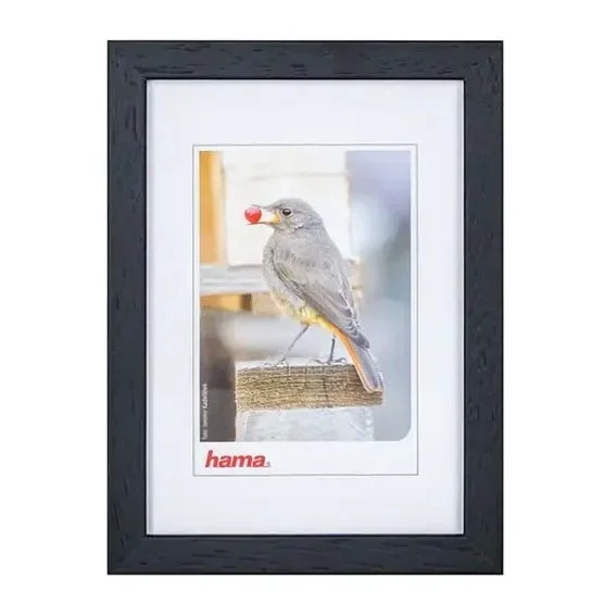 Hama – Marco de fotos 13×18 cm pino/negro