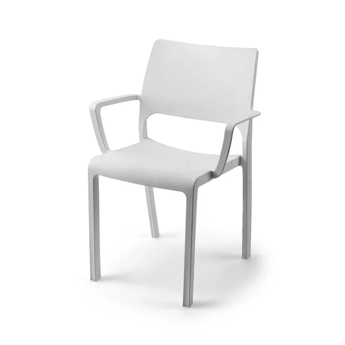 HAUSBED – Sillon Exterior – Toscana – Blanco – 66x96x59cm – Set 8ud
