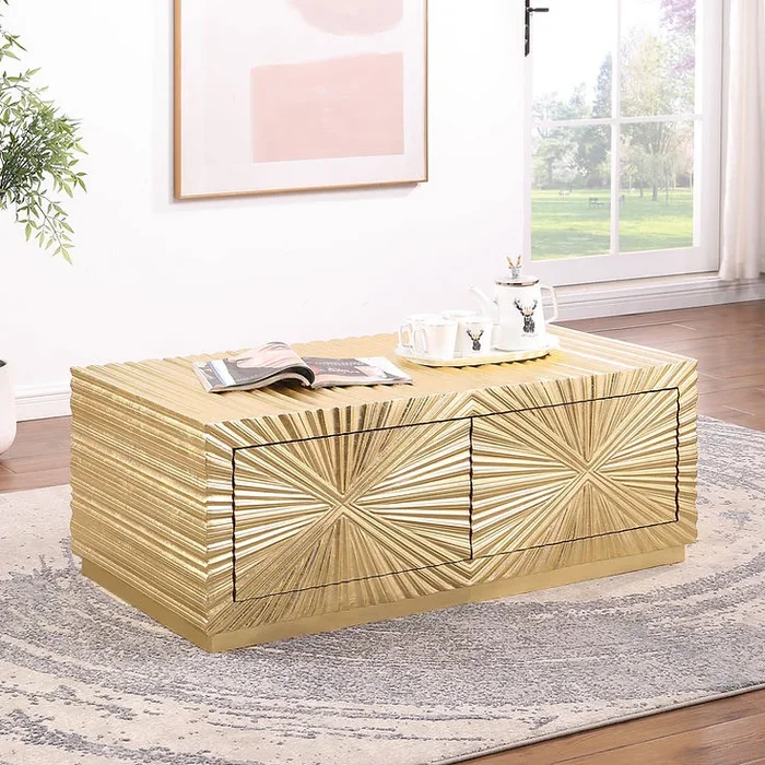 Helios Gold Coffee Table