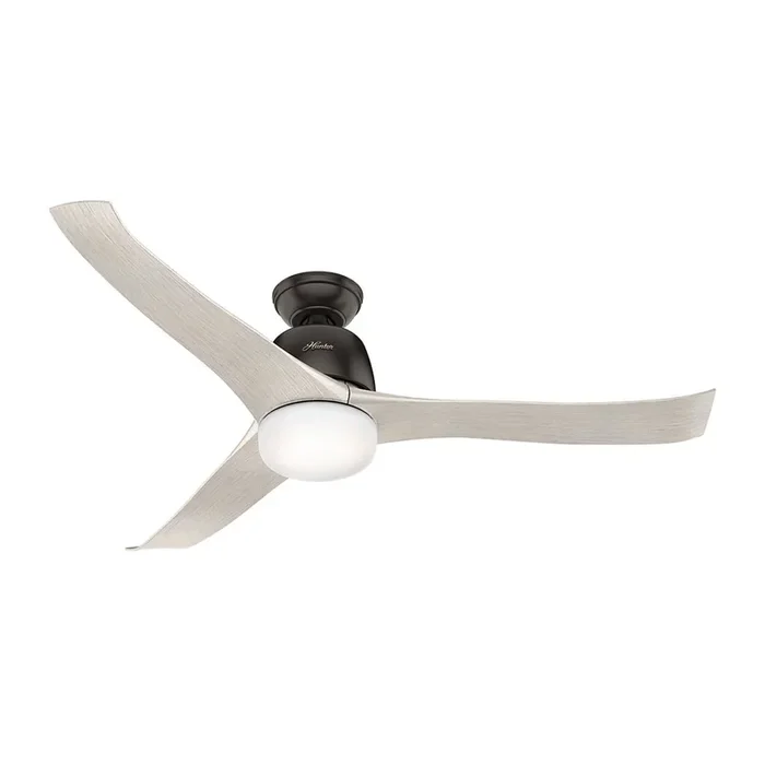 Hunter Harmony ventilador de techo bronce/gris claro