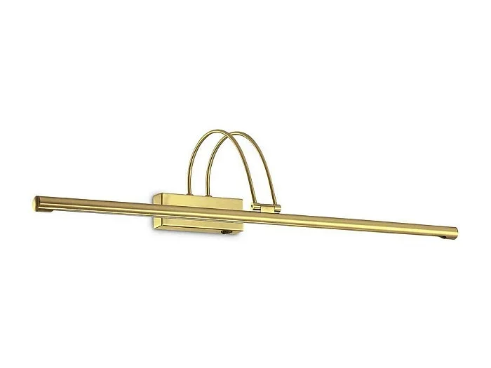 Ideal Lux Bow – Aplique LED para cuadro grande Oro satinado