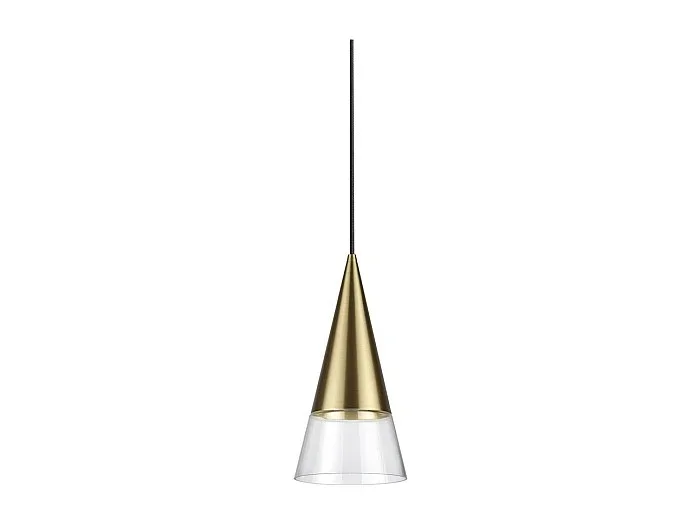 Ideal Lux CONO Wisząca lampa sufitowa Dome, mosiądz