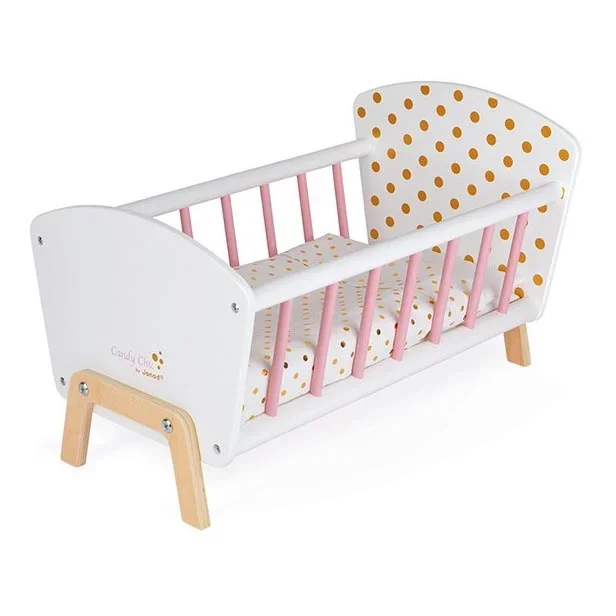 Janod – Cama para muñecas CANDY CHIC