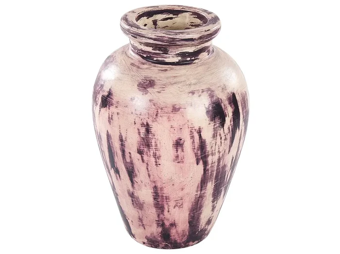 Jarrón decorativo AMATHUS Cerámica 34 cm Violeta