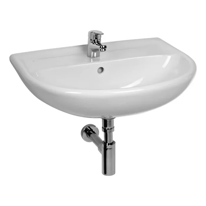 JIKA H8143810001041 – Lavabo suspendido LYRA 50×40,1 cm cerámica/blanco