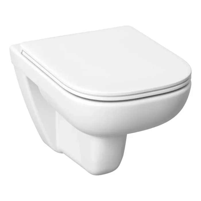 JIKA H8666140000001 – Inodoro suspendido DEEP, cerámica/blanca + Asiento de inodoro SoftClose DEEP, duroplástico/blanco