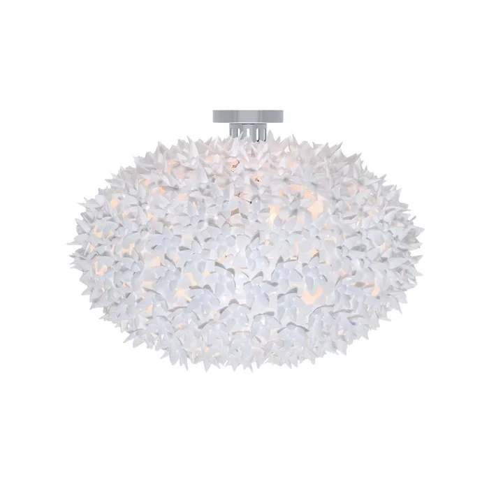 Kartell Bloom C1 Plafón LED G9, blanco