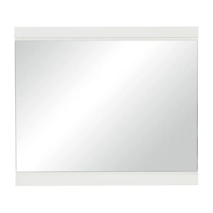 Kerren White High Gloss Mirror (Mirror Only)