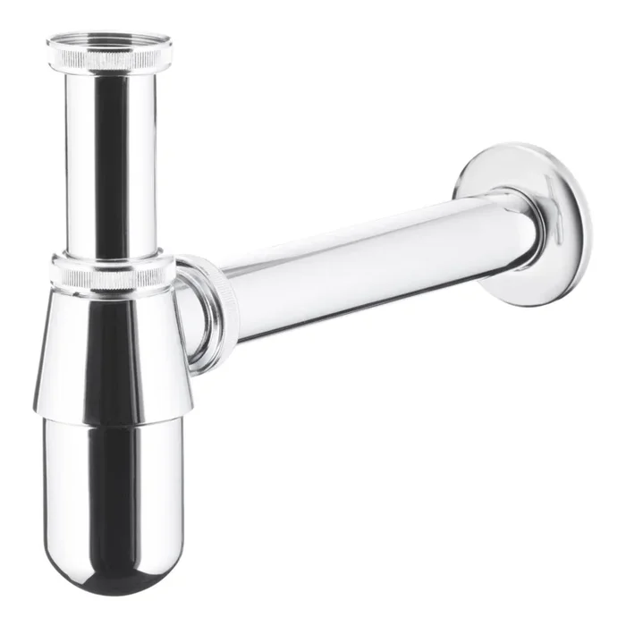 KFA Armatura 601-054-00 – Sifón de lavabo botella cromo brillante