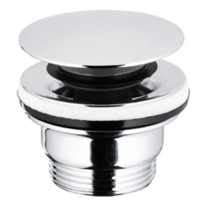 KFA Armatura 660-320-00 – Desagüe de lavabo CLICK-CLACK diá. 6,6 cm cromo brillante