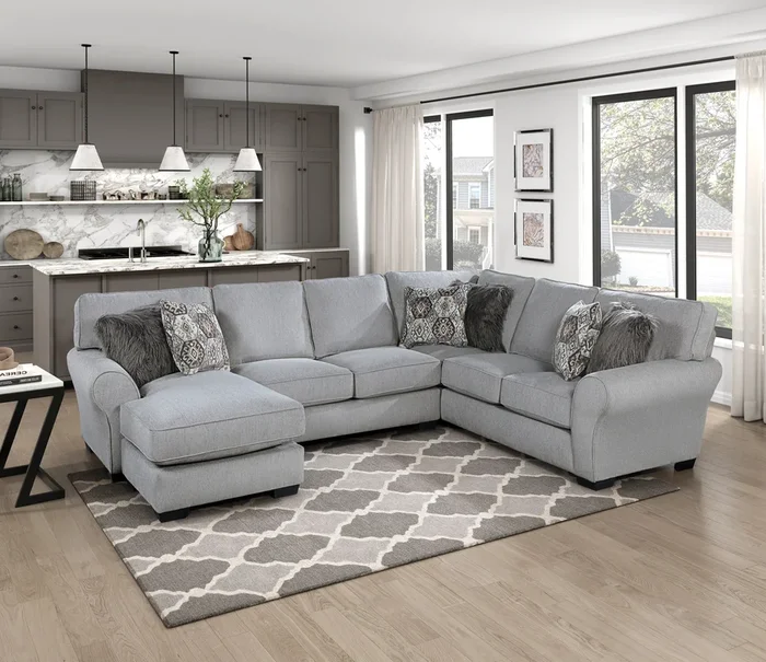 Kieran Gray 2-Piece Reversible Sectional