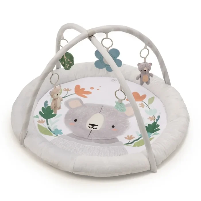 KINDERKRAFT – Alfombra de juegos infantil COZYPLAY gris