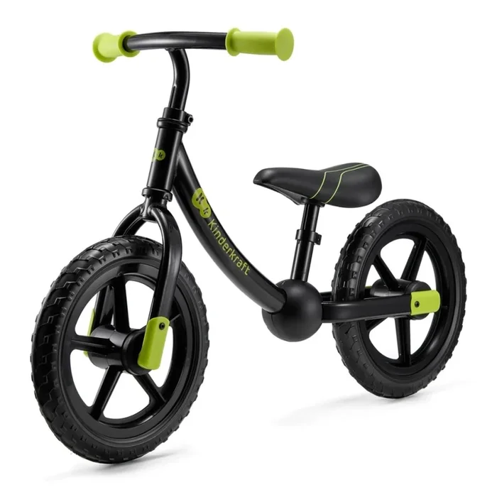 KINDERKRAFT – Bicicleta sin pedales 2WAY NEXT negra