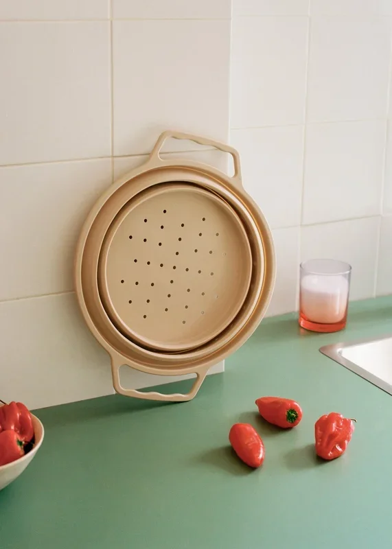 KITCHENWARE STUDIO – Escurridor plegable de alimentos