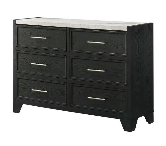 Lamar Black Dresser