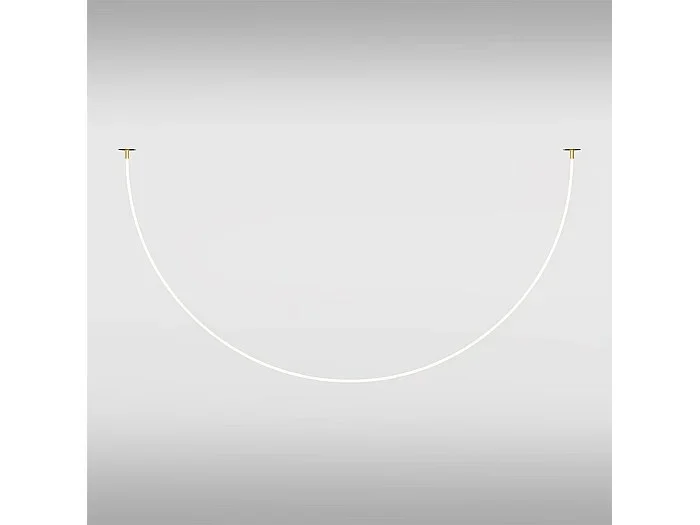 Lampadario A Sospensione Moderno Tau Alluminio Oro Luce Led 40W