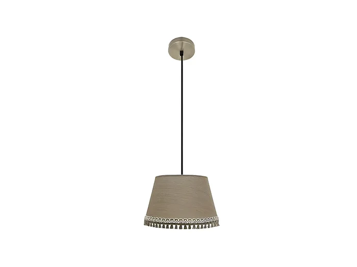 Lampara Colgante Con Pantalla Conica Modelo Ada