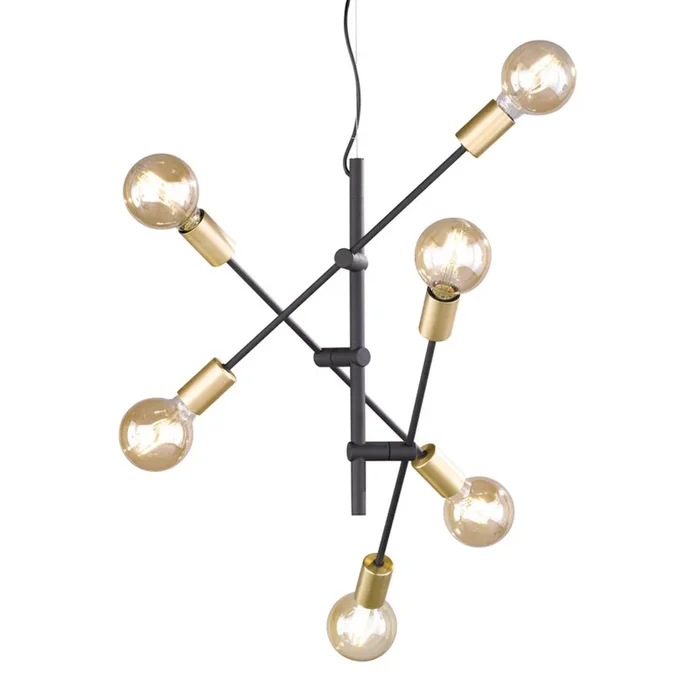 Lámpara colgante Cross en diseño minimalista