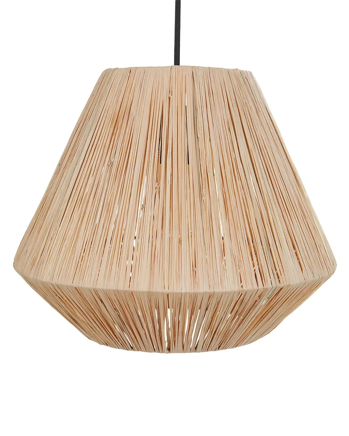 Lámpara colgante DAMIT Mimbre Natural