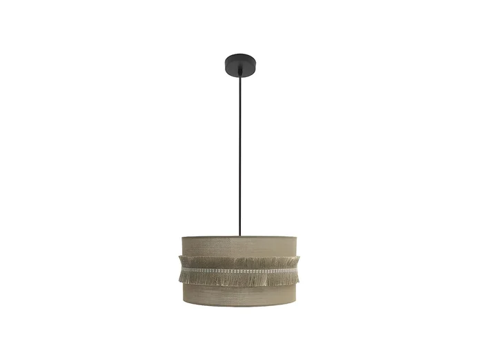 Lampara Colgante De Techo Modelo Kala Acabado Beige