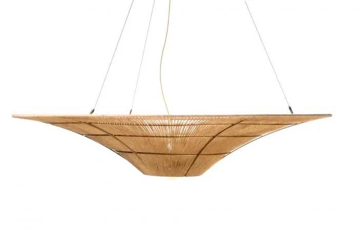 Lampara Colgante Yute Natural