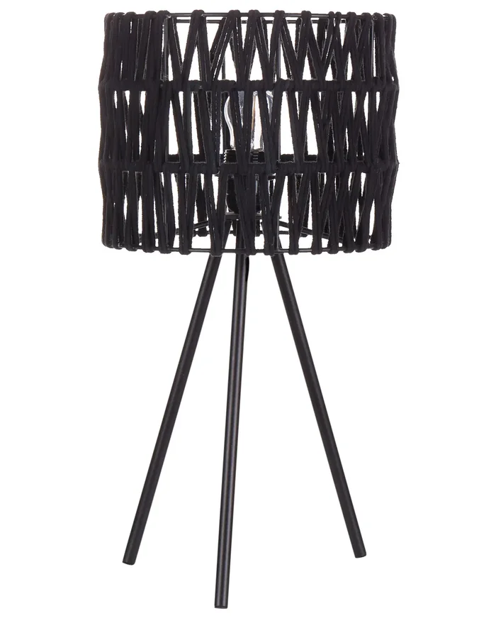Lámpara de mesa CULEBRA Metal Negro