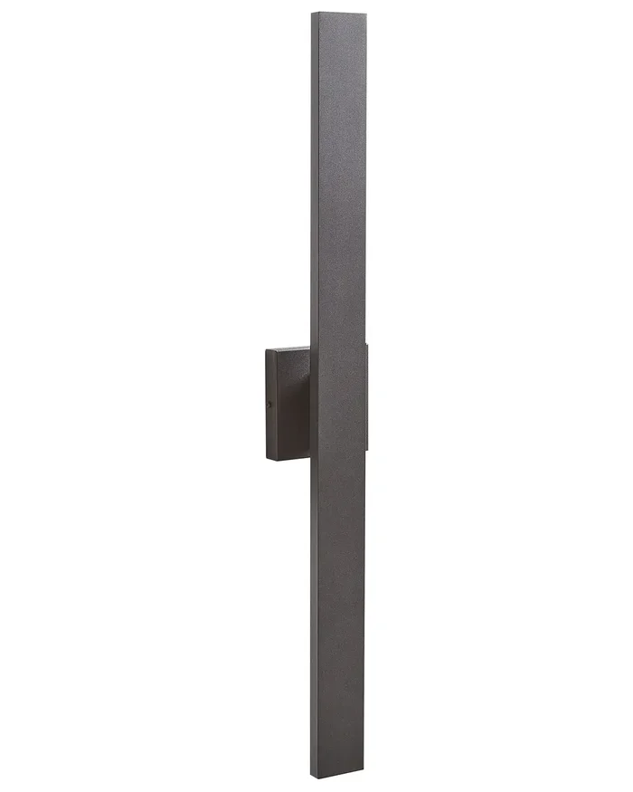 Lámpara de pared LED para exterior MELGAM Negro