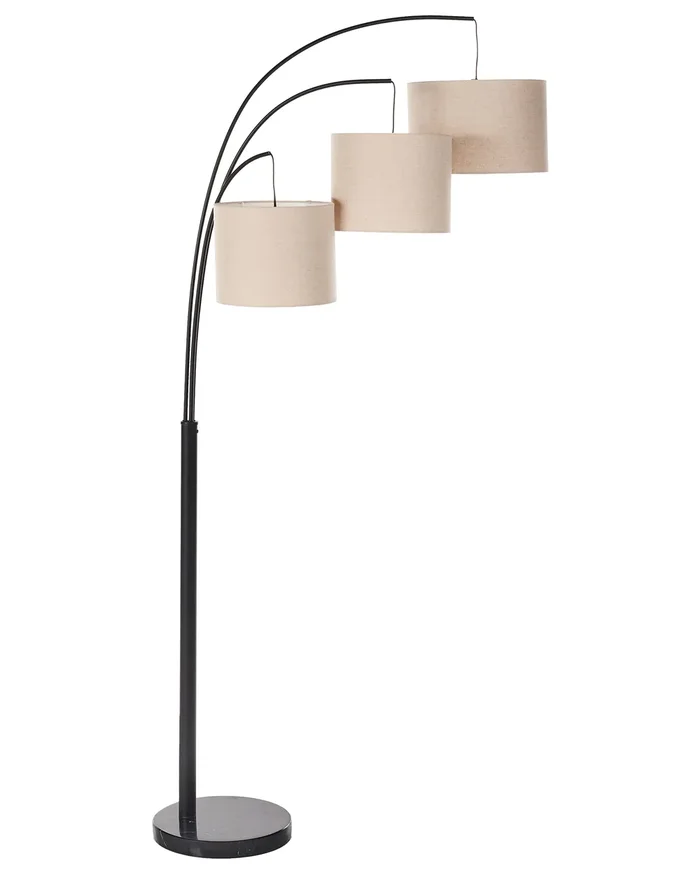 Lámpara de pie CARONI Lino Beige