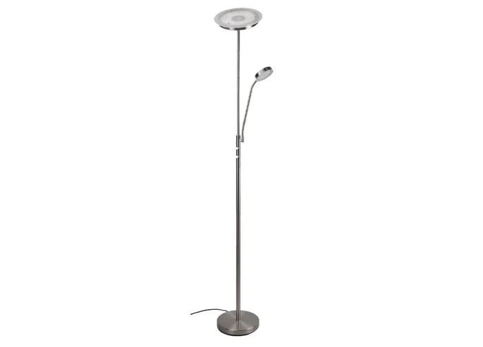 Lámpara de pie FLAT 2 focos led 180cm