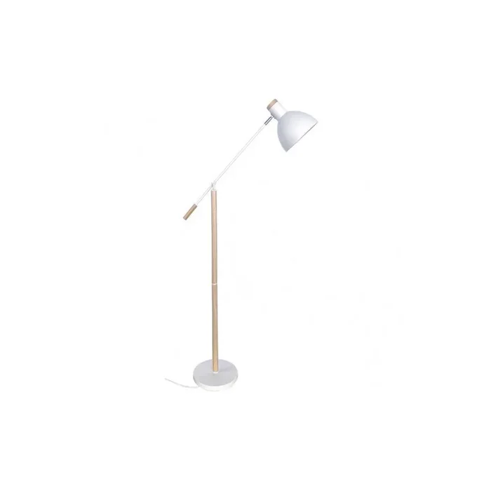 lampara de pie madera color natural serie biel 25cm